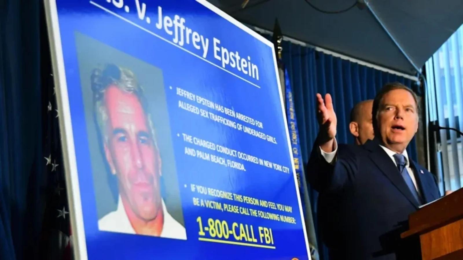 Legal documents related to Jeffrey Epstein