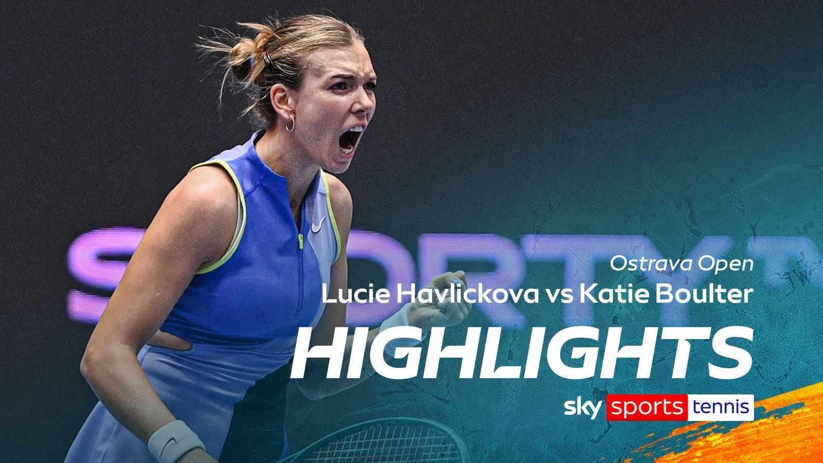 Katie Boulter Faced Lucie Havlickova at Ostrava Open