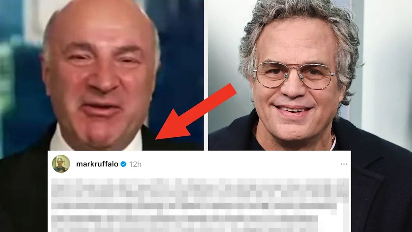 Kevin OLeary and Billie Eilish portraits