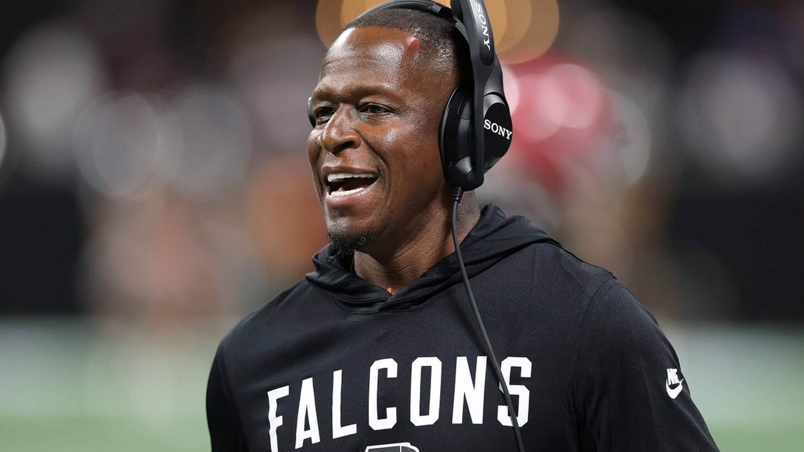 Raheem Morris in 49ers gear