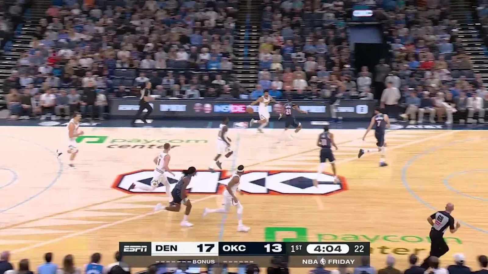 Tim Hardaway Jr. guarding Shai Gilgeous-Alexander