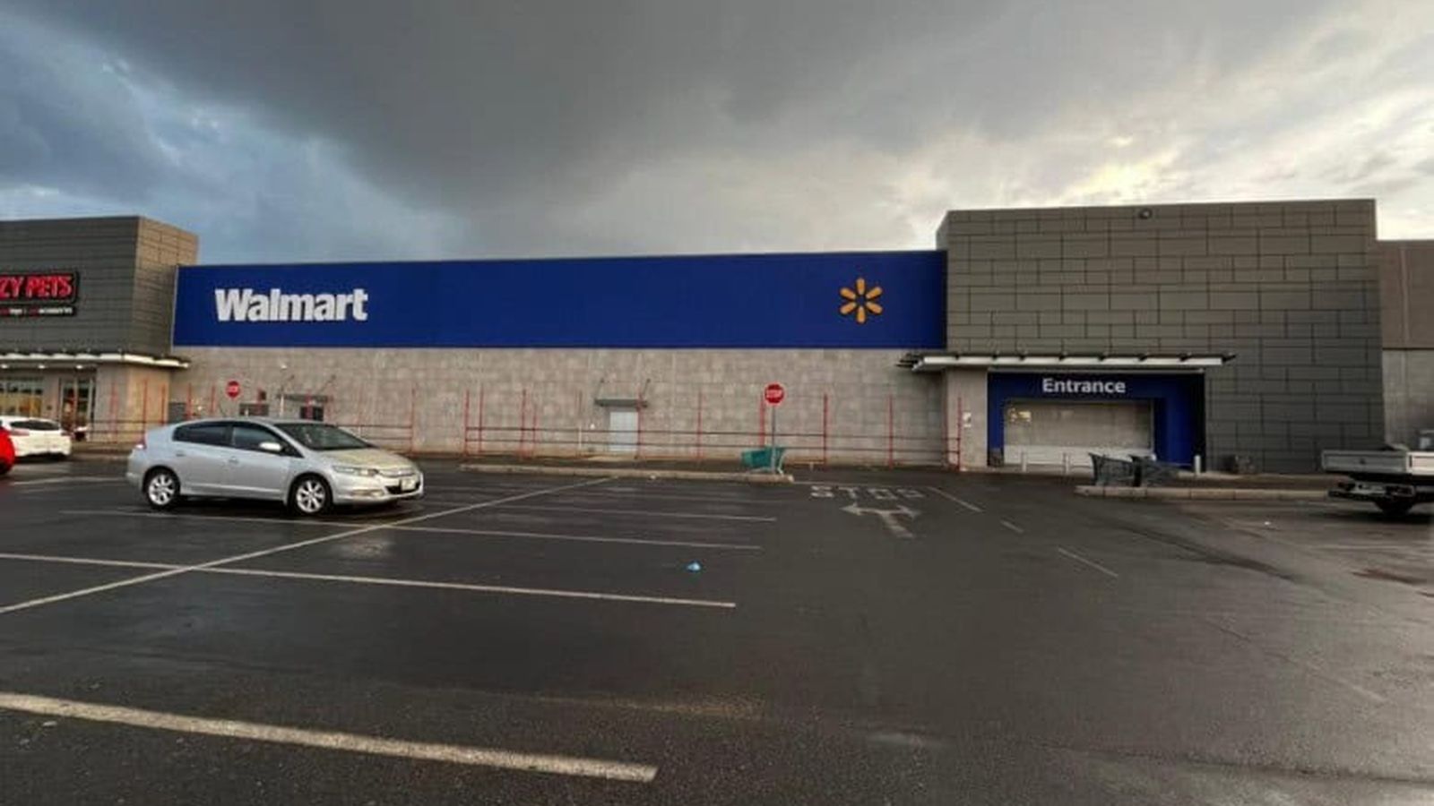 Walmart store exterior in South Africa