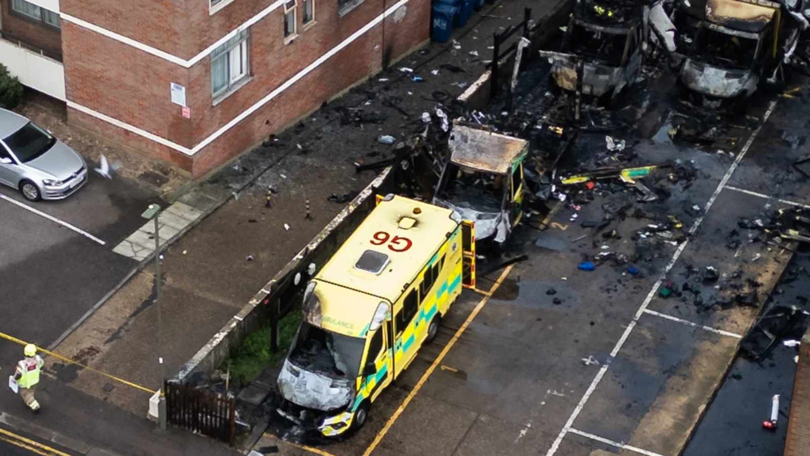 Three Masked Suspects Sought After Hate Crime Arson in London