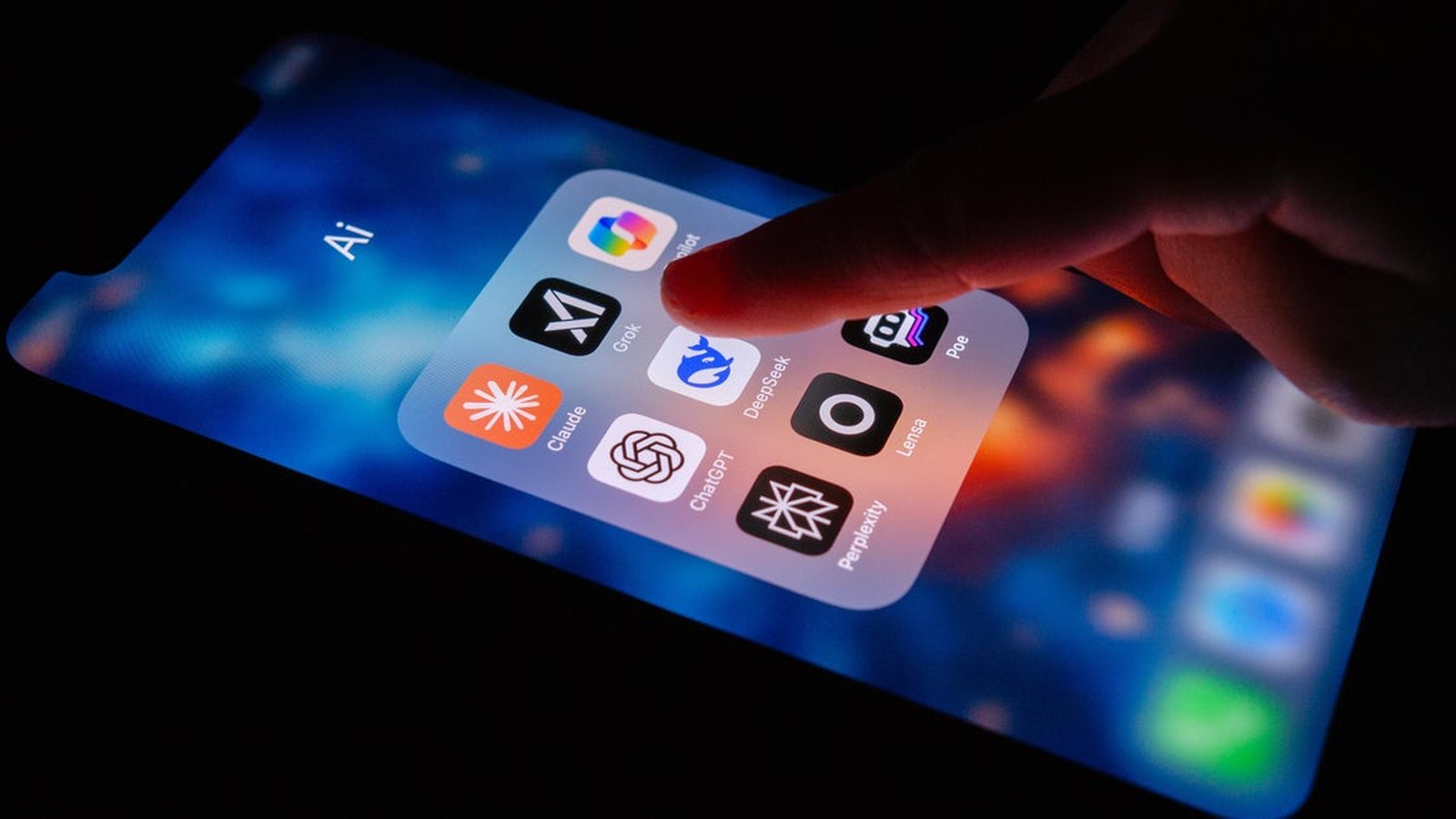 AI chatbot generating a job application