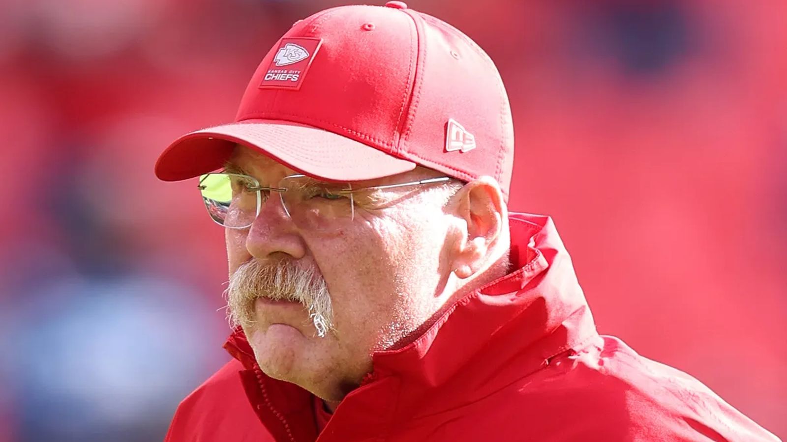 Andy Reid on football field