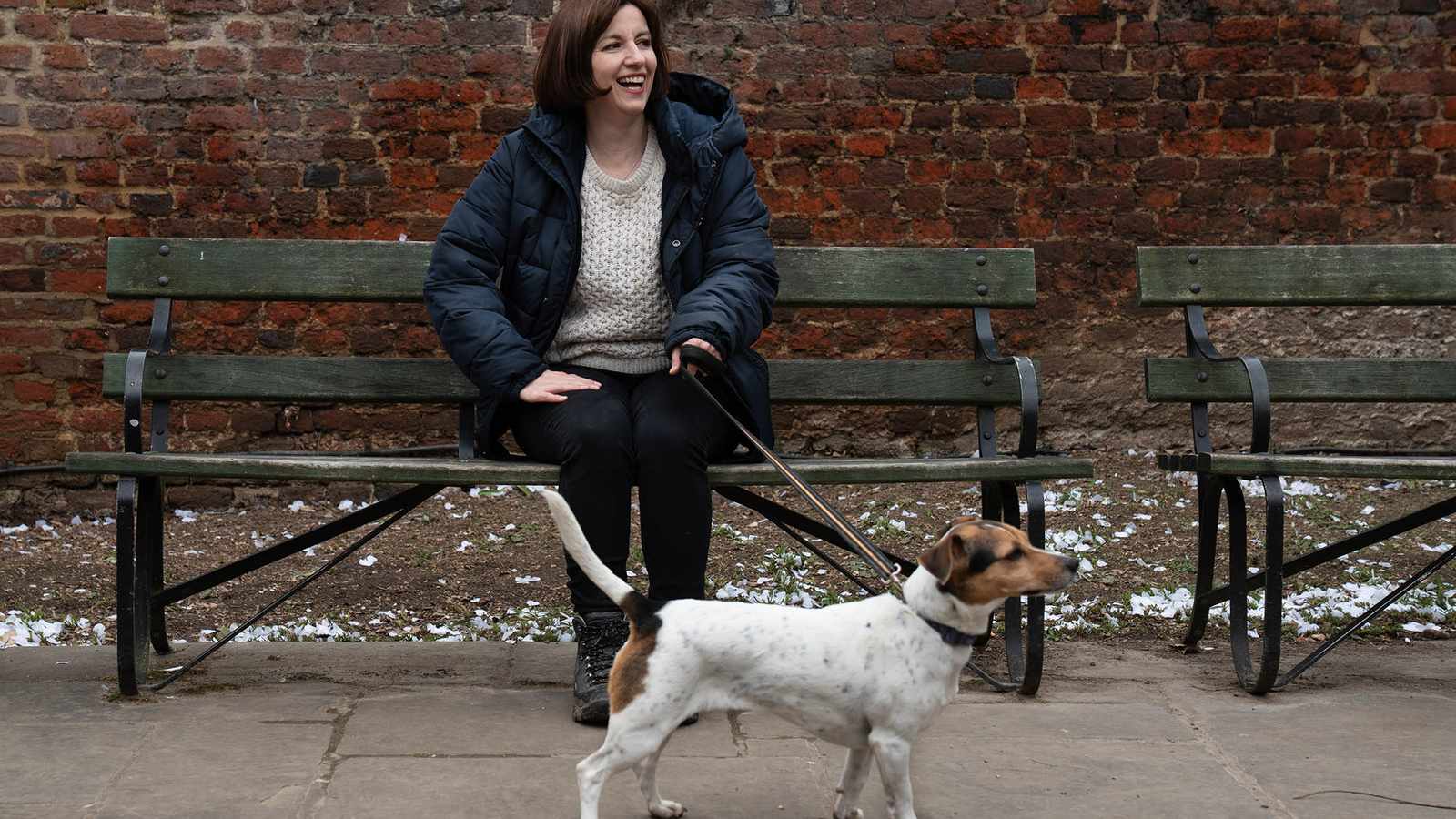 Bridget Phillipson at a press event