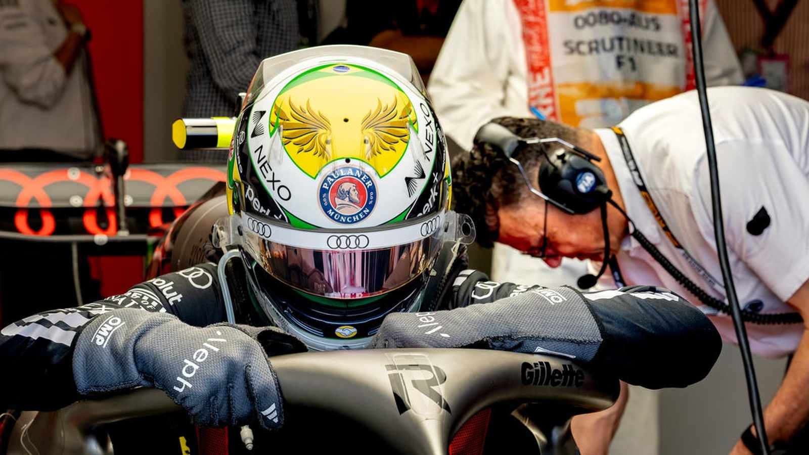 Գաբրիել Բորտոլետոն միավորներ է վաստակում Audi-ի Ֆորմուլա 1-ի պատմական դեբյուտում