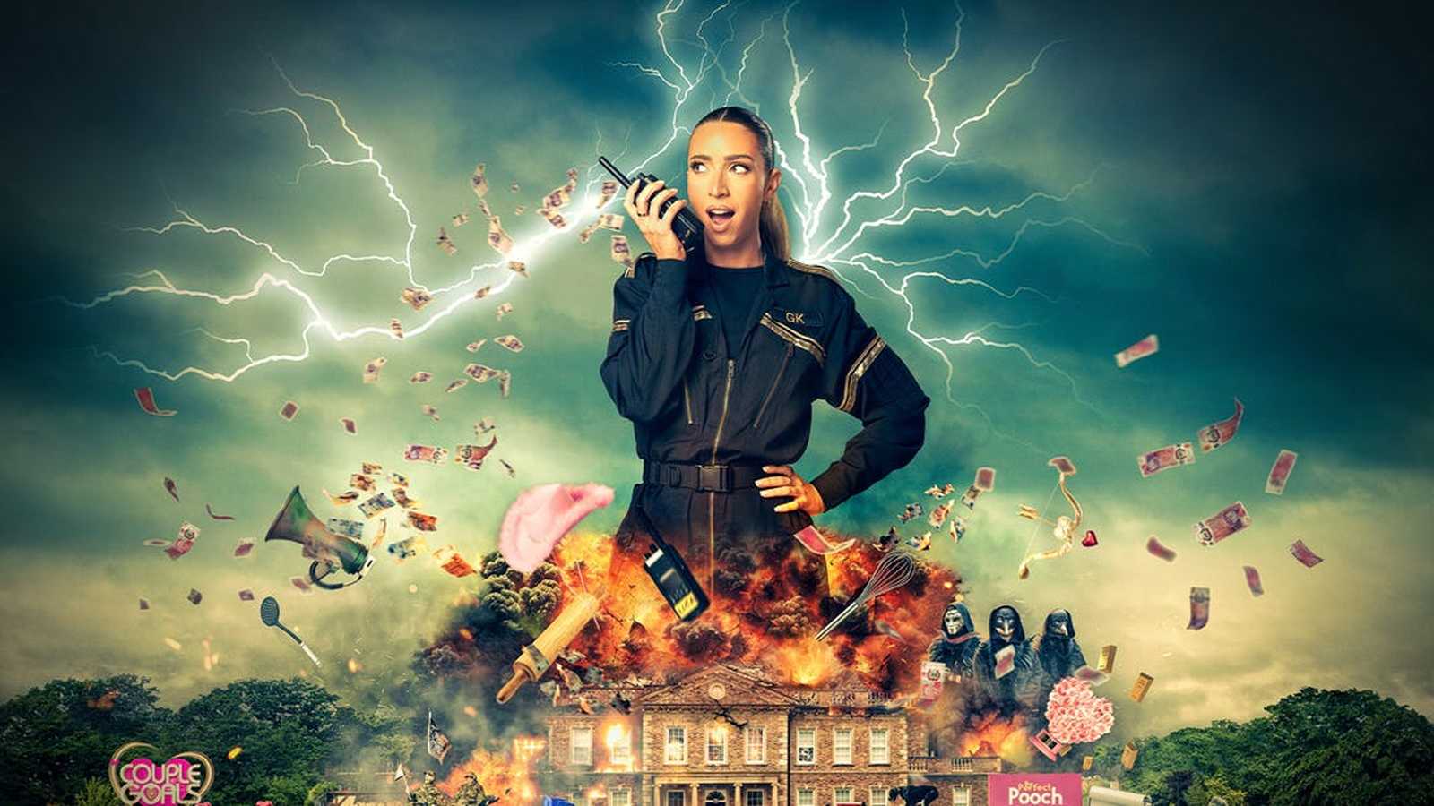 GK Barry appearing on television