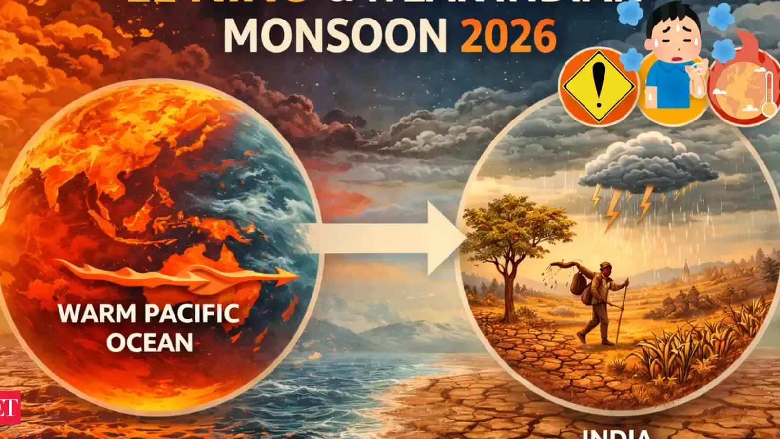 Satellite imagery of Pacific Ocean