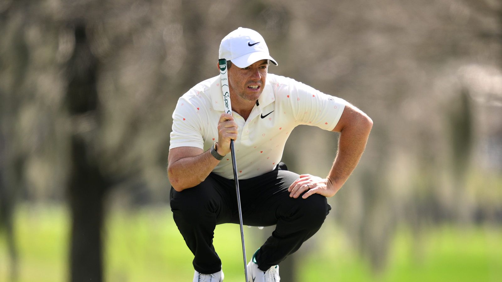 Professional golf course green