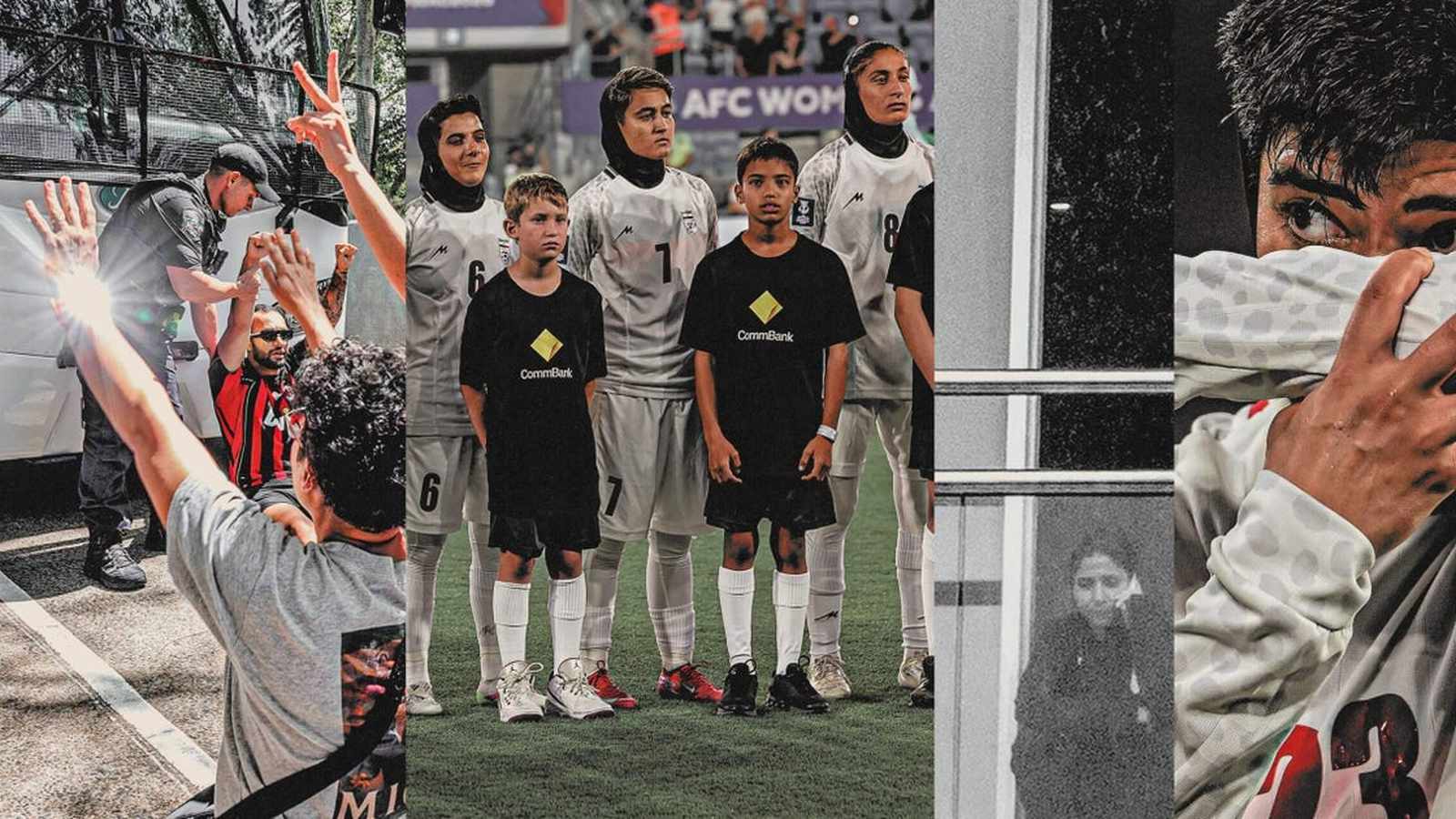 Iranian women football players