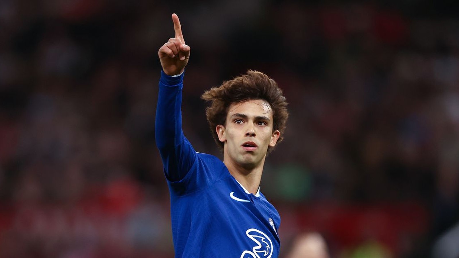 Football player João Félix during a match