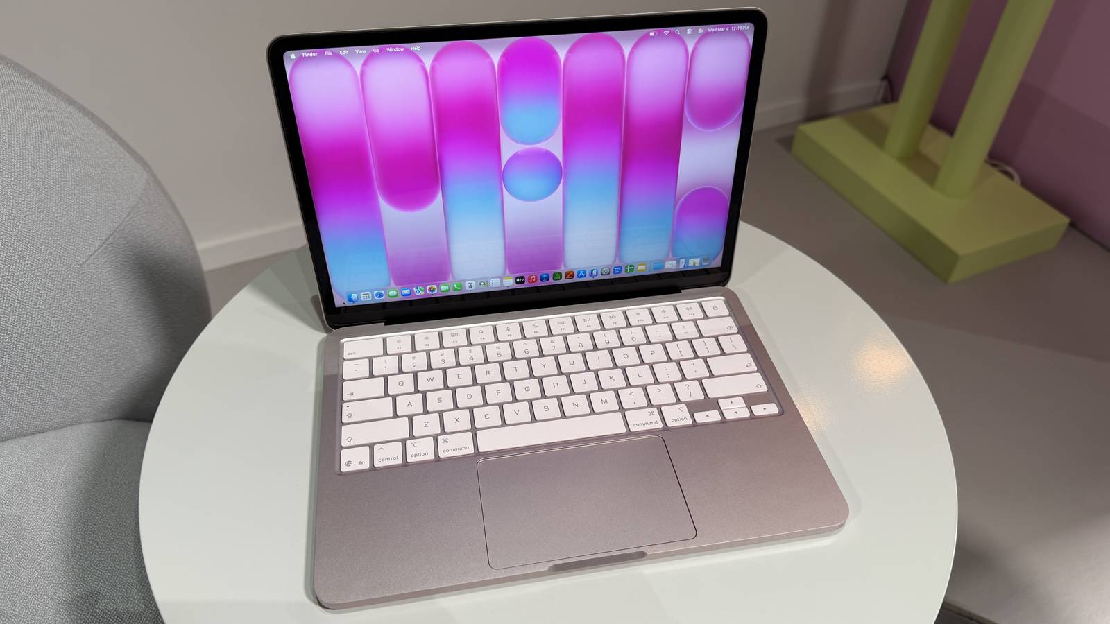 Apple MacBook Neo laptop on desk