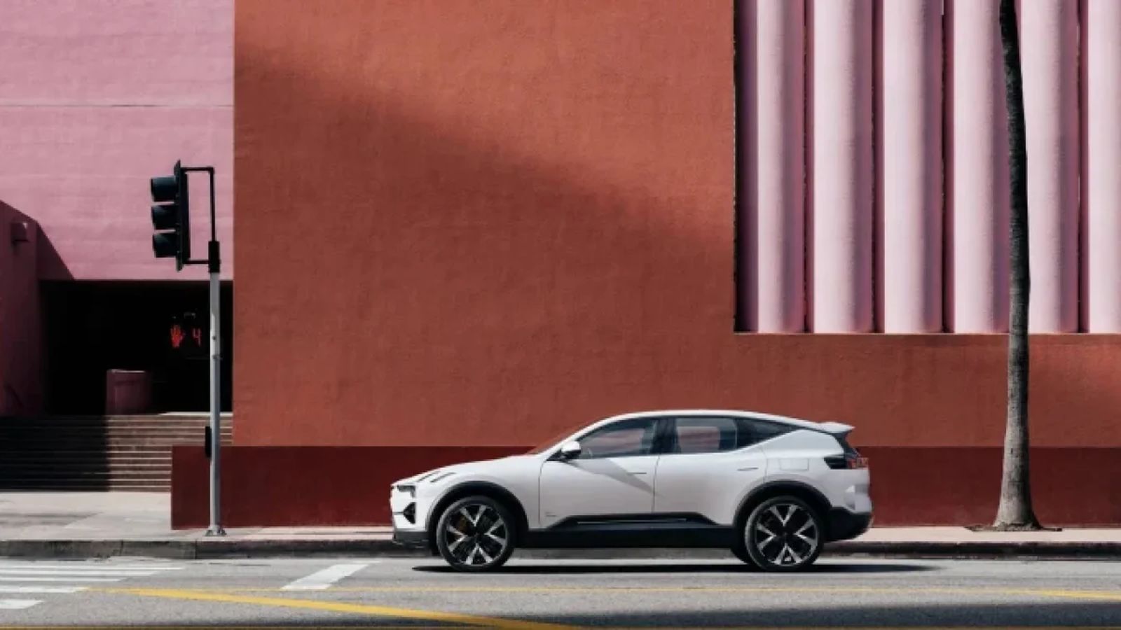 Modern Polestar 3 digital dashboard