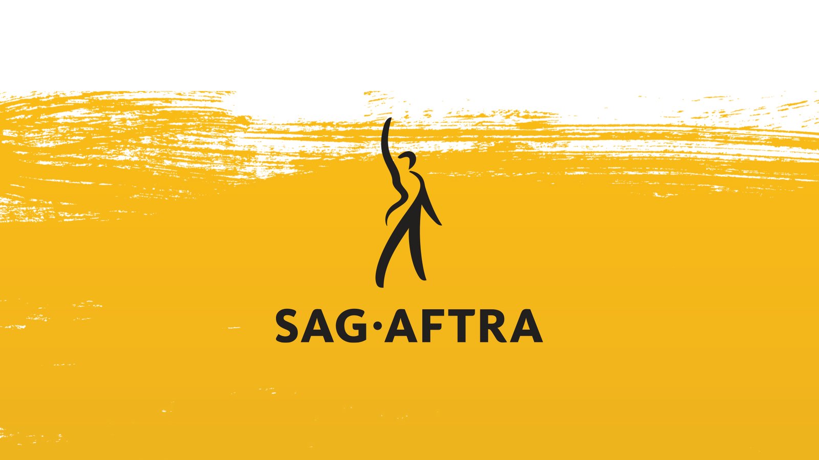 SAG-AFTRA union logo and film set