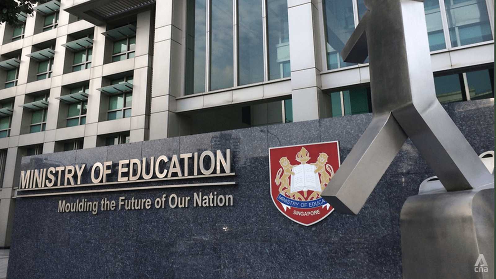 Teacher in a modern classroom