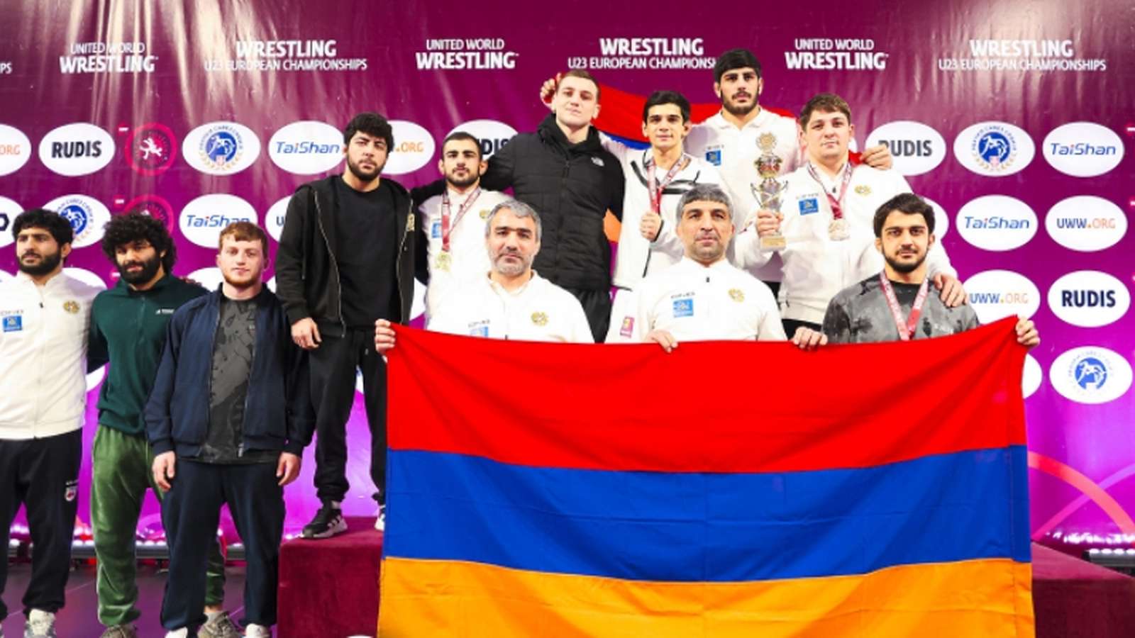 Հայաստանի ազատ ոճի ըմբիշները 4 մեդալ նվաճեցին Մ23 Եվրոպայի առաջնությունում