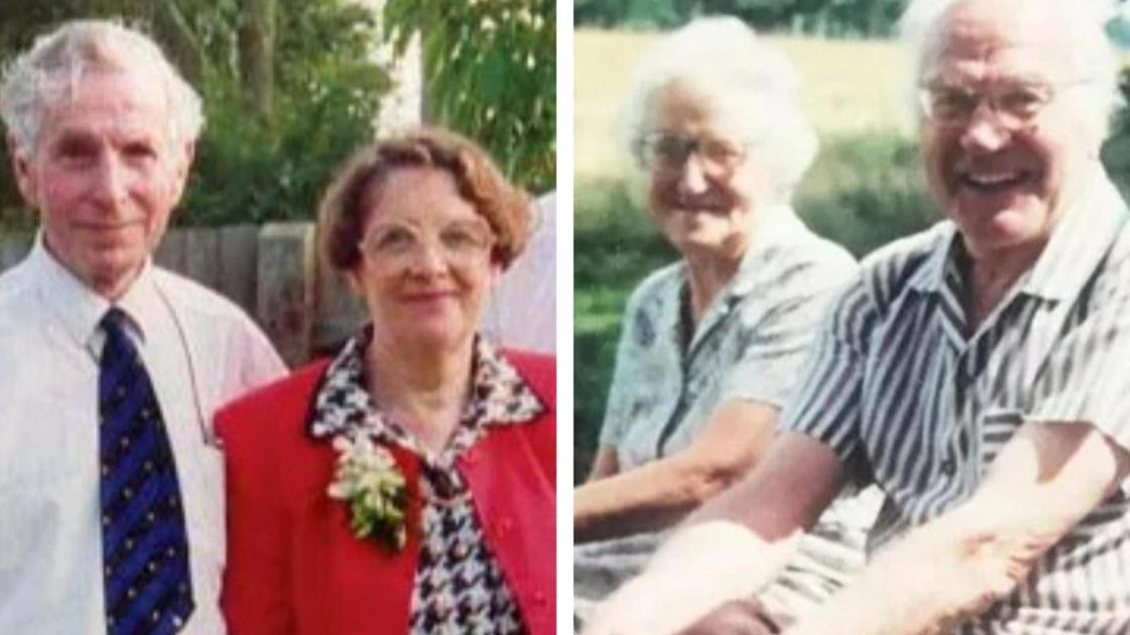 Police caution tape in residential area