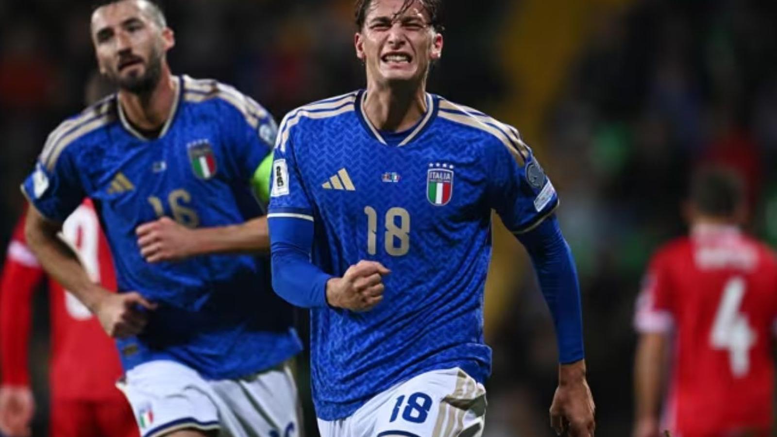 FIFA World Cup trophy on display