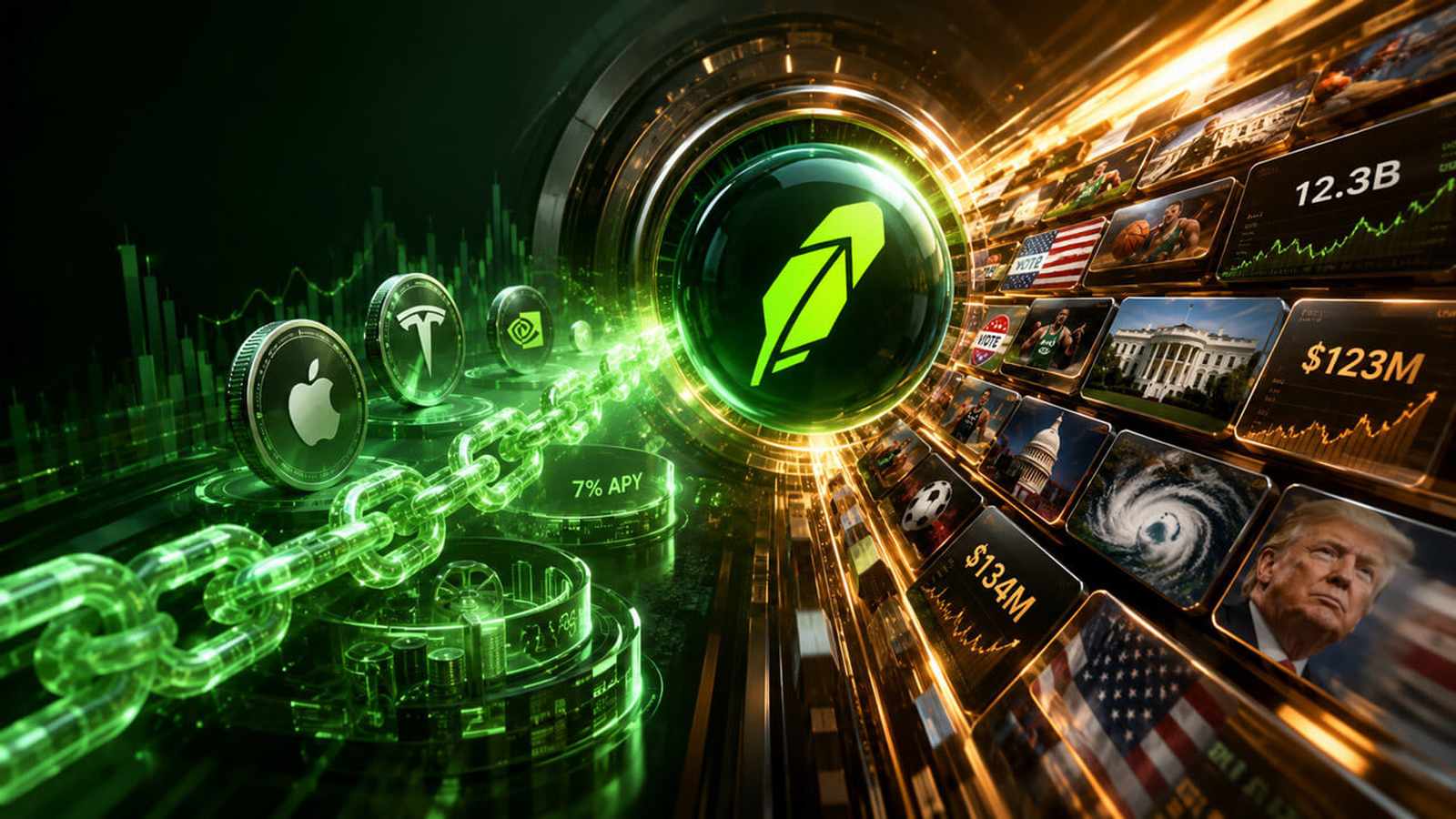 Robinhood Crypto Prediction Market Interface